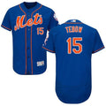 Custom Fan-Made Tim Tebow New York Mets #15 Blue Baseball Jersey