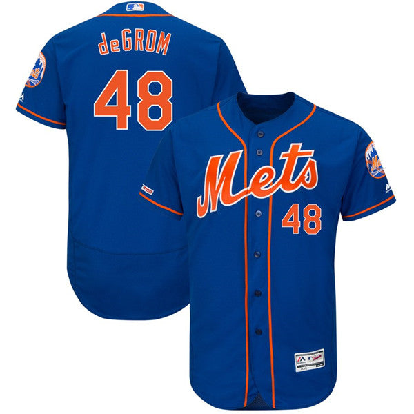 Custom Fan-Made Jacob Degrom New York Mets #48 Baseball Jersey