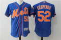 Custom Fan-Made Yoenis Cespedes New York Mets #52 Blue Baseball Jersey