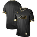 Custom Fan-Made Black New York Mets Baseball Jersey New York Mets Black Baseball Jersey