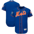 Custom Fan-Made Spring Training Royal 2018 New York Mets Baseball Jersey New York Mets 2018 Baseball Jersey