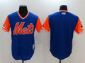 Custom Fan-Made Royal 2018 New York Mets Baseball Jersey New York Mets 2018 Baseball Jersey