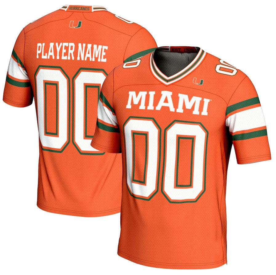 Custom orange football jersey | GameDay Jerseys
