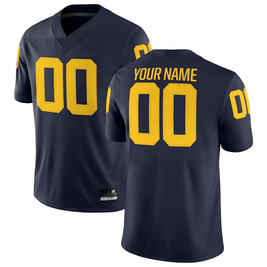 Custom navy football jersey | GameDay Jerseys