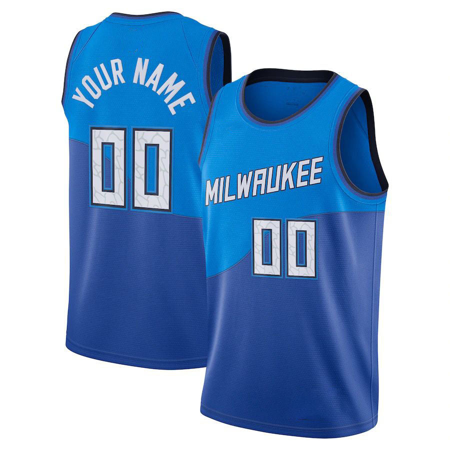 Custom blue basketball jersey #21 | GameDay Jerseys