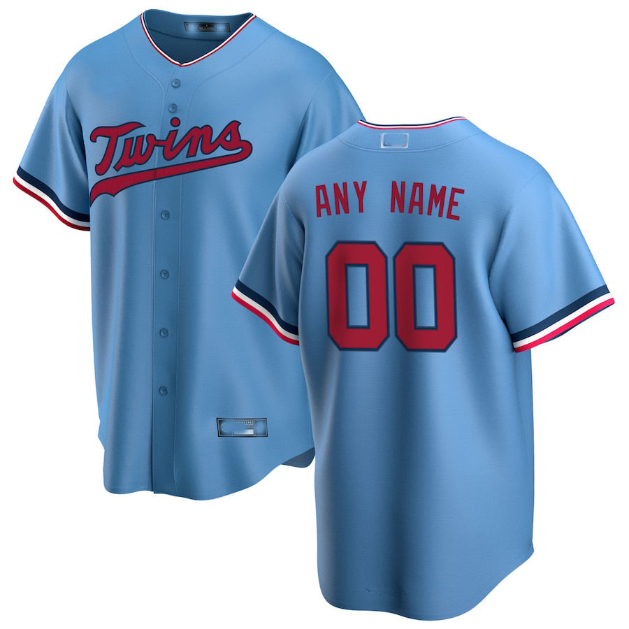 Custom blue baseball jersey | GameDay Jerseys