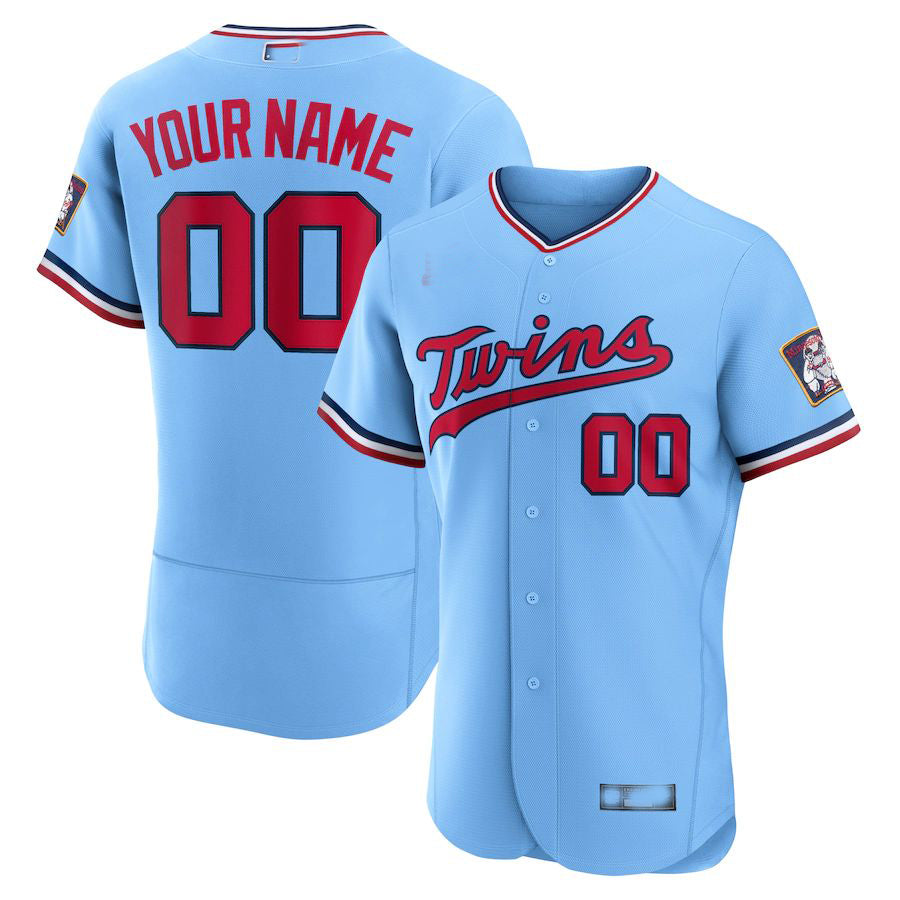 Custom blue baseball jersey | GameDay Jerseys