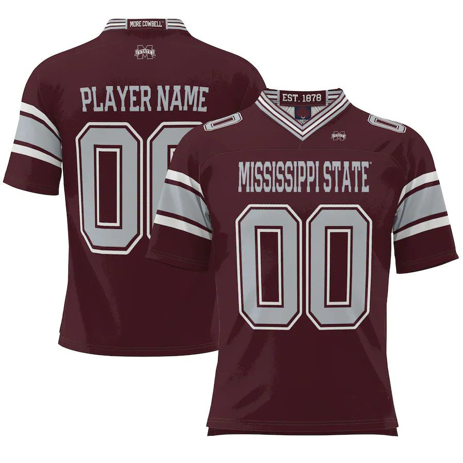 Custom maroon football jersey | GameDay Jerseys