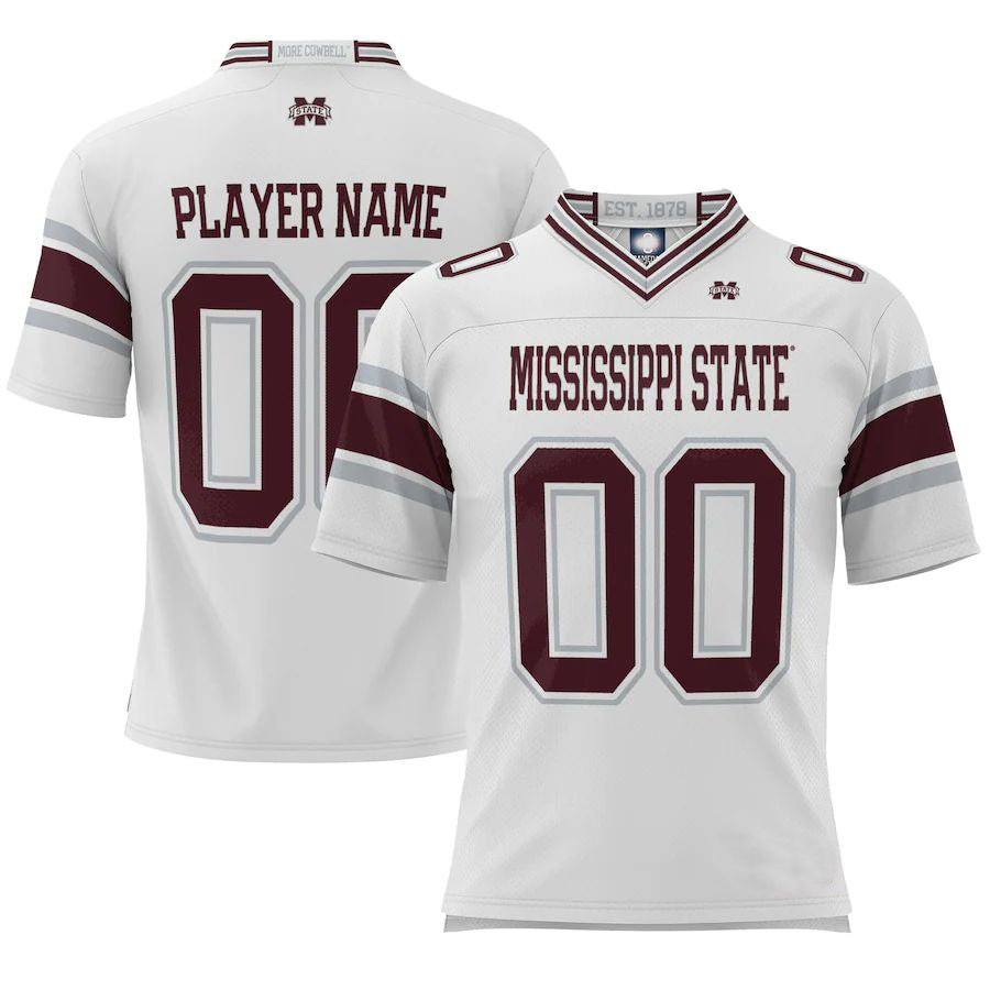 Custom white football jersey | GameDay Jerseys