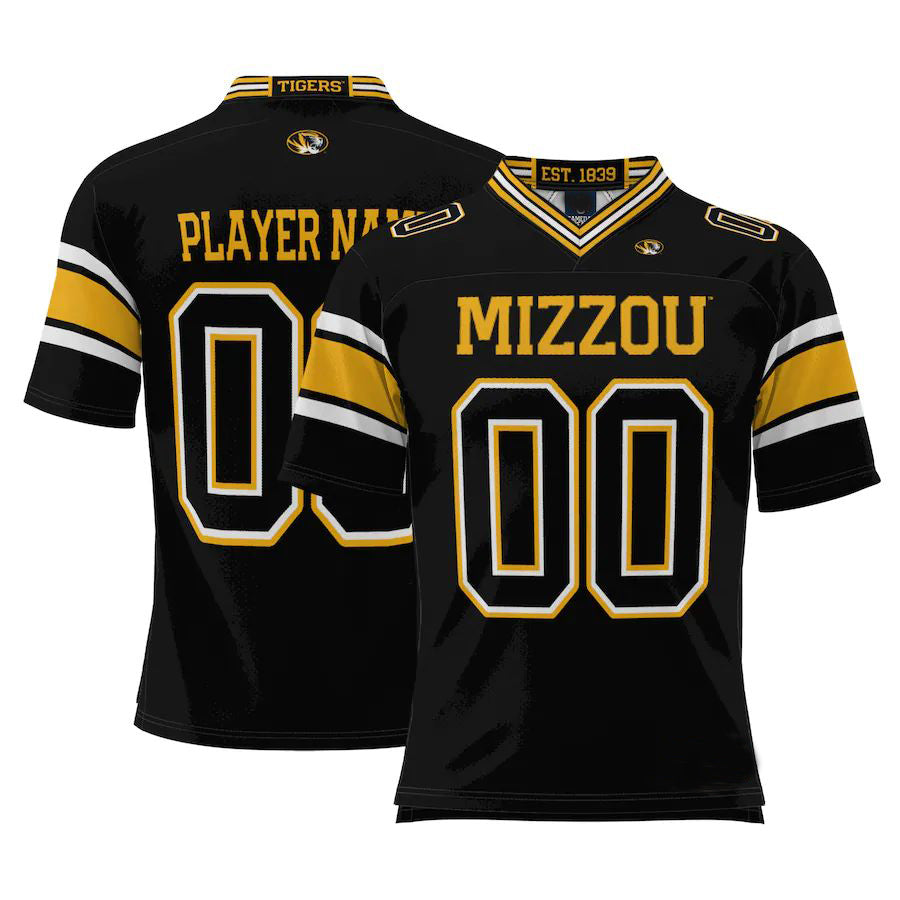 Custom black football jersey | GameDay Jerseys