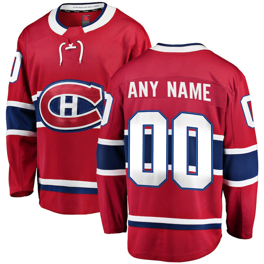 Custom red hockey jersey | GameDay Jerseys