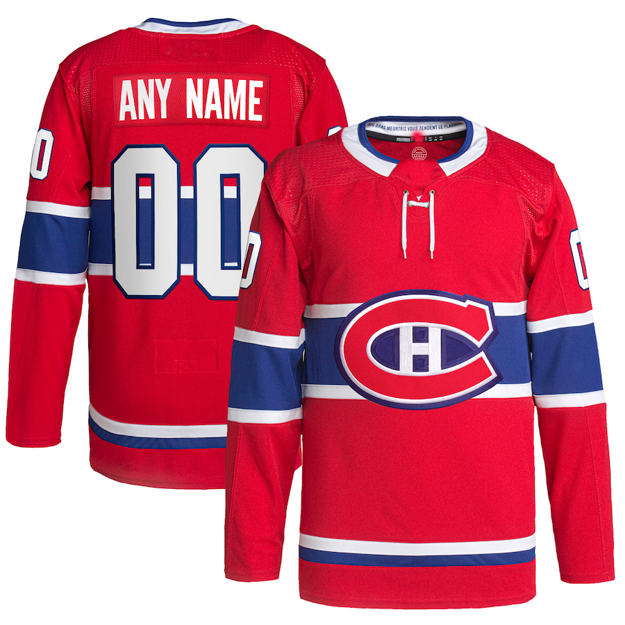 Custom red hockey jersey | GameDay Jerseys