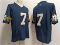 N.Dame Fighting Irish #7 Audric Estim¨¦ Navy Limited Stitched Jersey College Jerseys