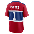 NY.Giants #1 Abdul Carter Red First Round Pick Alternate Game Stitched American Football Jerseys