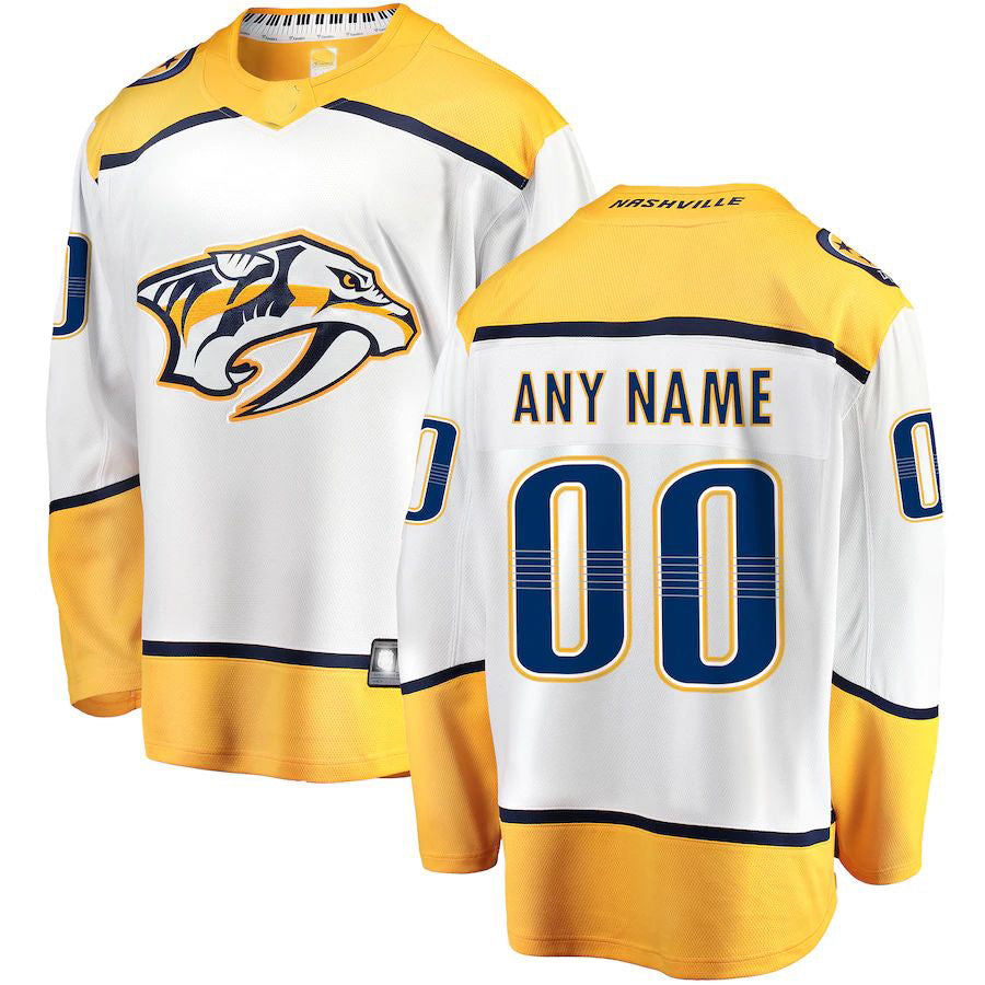 Custom white hockey jersey | GameDay Jerseys
