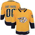Custom Gold NSH Hockey Shirt Top