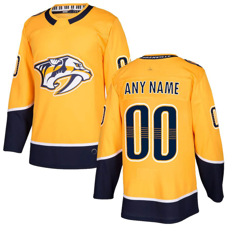 Custom gold hockey jersey | GameDay Jerseys