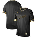 Custom Fan-Made Black Washington Nationals Baseball Jersey Washington Nationals Black Baseball Jersey