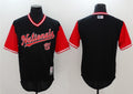 Custom Fan-Made Navy 2017 Washington Nationals Baseball Jersey Washington Nationals Navy 2017 Baseball Jersey