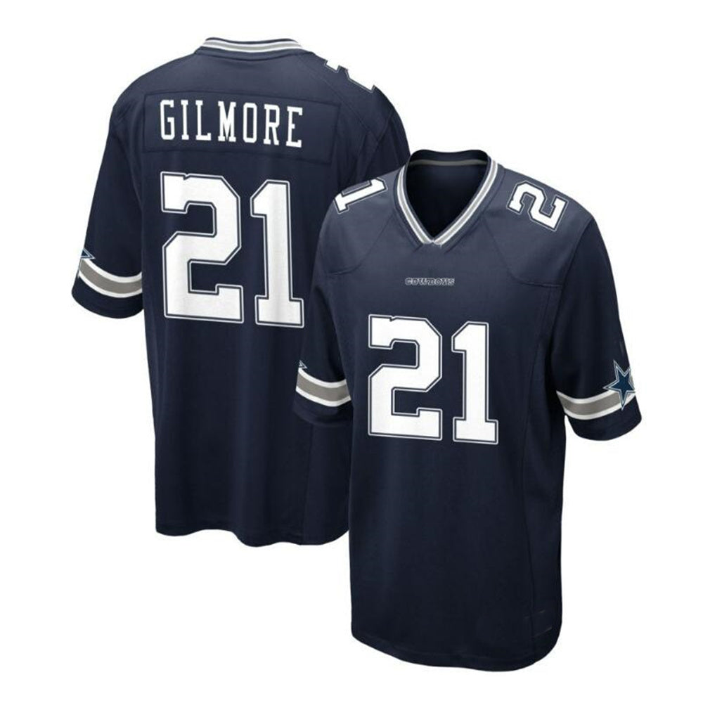 Custom navy football jersey #21 | GameDay Jerseys