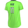 M.Timberwolves #11 Naz Reid Fanatics Branded Women's Fast Break Replica Jersey Statement Edition Green Stitched American Basketball Jersey