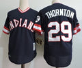 Custom Fan-Made Andre Thornton Cleveland Guardians #29 Baseball Jersey