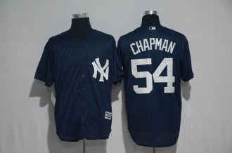 Custom Fan-Made Aroldis Chapman New York Yankees #54 Baseball Jersey