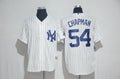 Custom Fan-Made Aroldis Chapman New York Yankees #54 Baseball Jersey
