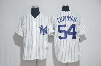 Custom Fan-Made Aroldis Chapman New York Yankees #54 Baseball Jersey