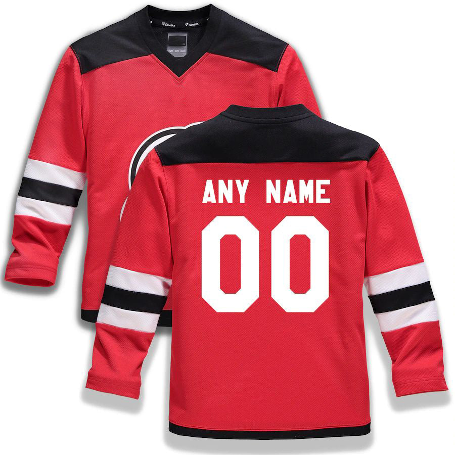 Custom red hockey jersey | GameDay Jerseys