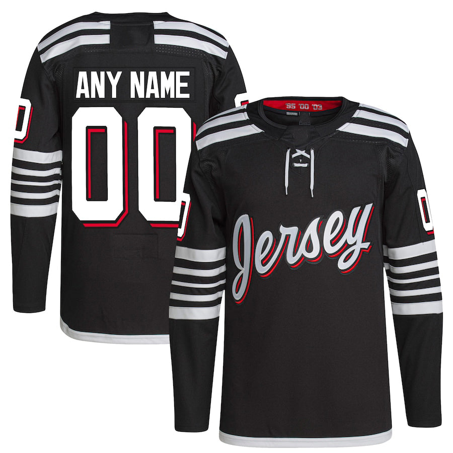Custom black hockey jersey #22 | GameDay Jerseys