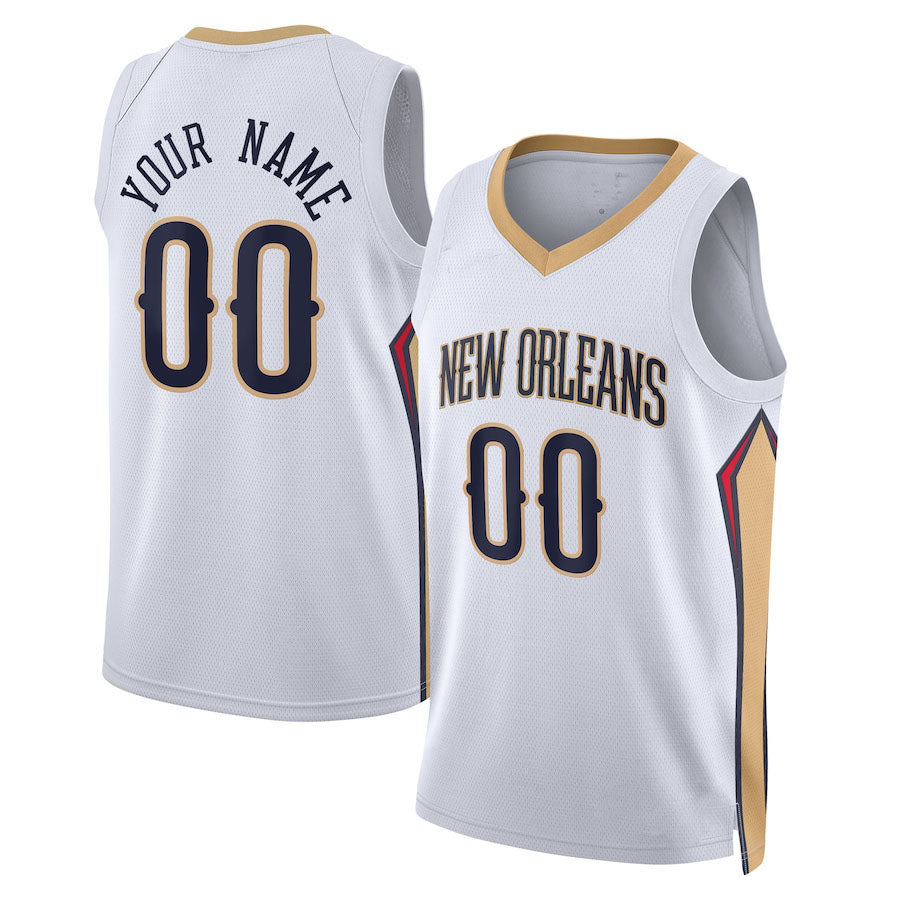 Custom white basketball jersey #23 | GameDay Jerseys