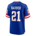 NY.Giants #21 Tiki Barber Royal Classic Retired Player Game Jersey Stitched American Football Jerseys