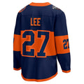 NY.Islanders #27 Anders Lee Fanatics 2024 Stadium Series Breakaway Player Jersey ¨C Navy Stitched American Hockey Jerseys