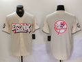 New York Yankees Blank Cream Vapor Limited Stitched Baseball Jersey