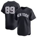 New York Yankees #89 Jasson Dom¨ªnguez Alternate Limited Player Jersey - Navy Stitched Baseball Jersey