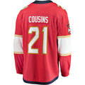 F.Panthers #21 Nick Cousins Fanatics Branded Home Breakaway Player Jersey Red Stitched American Hockey Jerseys