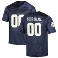 Custom N.Dame Fighting Irish Under Armour Replica Jersey Navy Football Jersey American Stitched College Jerseys
