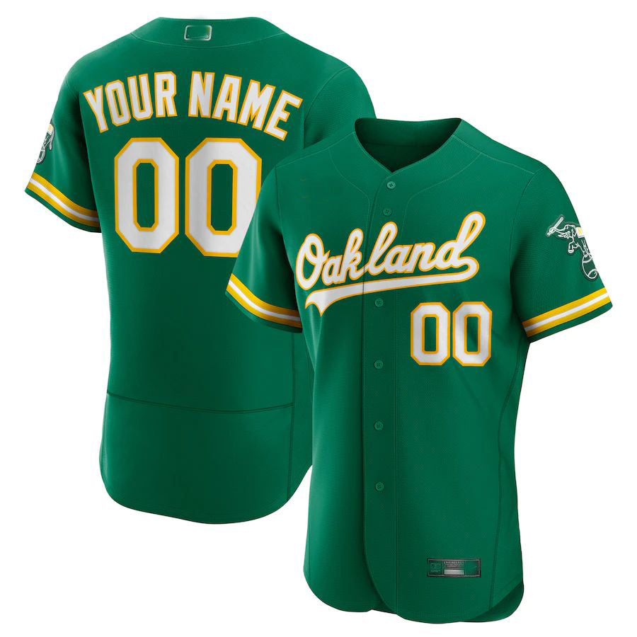 Custom green baseball jersey | GameDay Jerseys