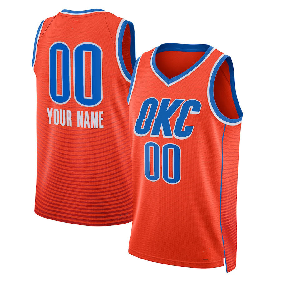 Custom orange basketball jersey #23 | GameDay Jerseys