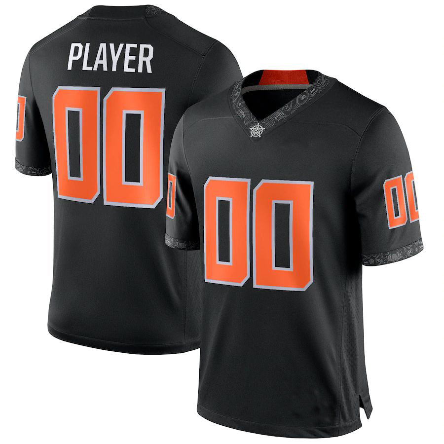 Custom black football jersey | GameDay Jerseys