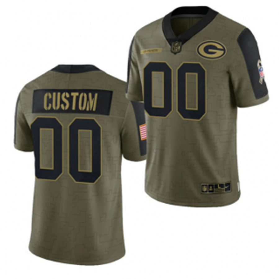 Custom olive football jersey | GameDay Jerseys