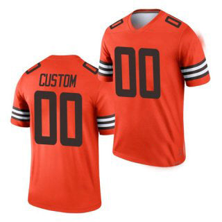 Custom orange football jersey | GameDay Jerseys