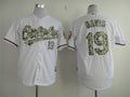 Custom Fan-Made Chris Davis Camo Baltimore Orioles #19 White Baseball Jersey