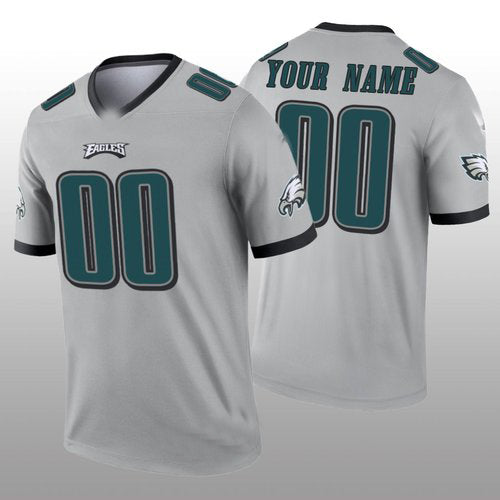 Custom silver football jersey | GameDay Jerseys