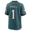 P.Eagles #1 Jihaad Campbell Green 2025 Draft First Round Pick Game American Football Jerseys