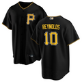 P.Pirates #10 Bryan Reynolds Player Black Replica Baseball Jerseys