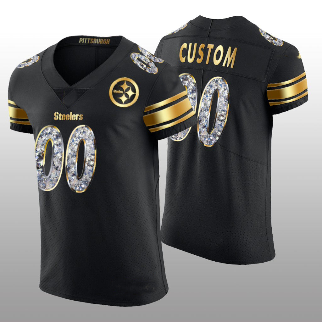 Custom black football jersey | GameDay Jerseys