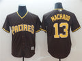 Custom Fan-Made Manny Machado San Diego Padres #13 Baseball Jersey