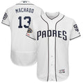 Custom Fan-Made Manny Machado San Diego Padres #13 White Baseball Jersey